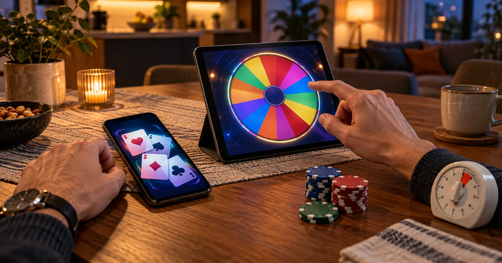 Wheel or Slots, Tables or Live Games? Six Decisions for Your Next Session